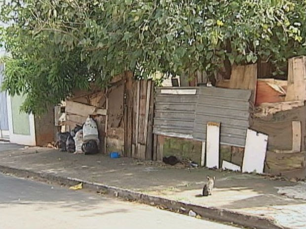 Casa na Vila Dutra é alvo de reclamação de vizinhos (Foto: Reprodução/TV Tem)