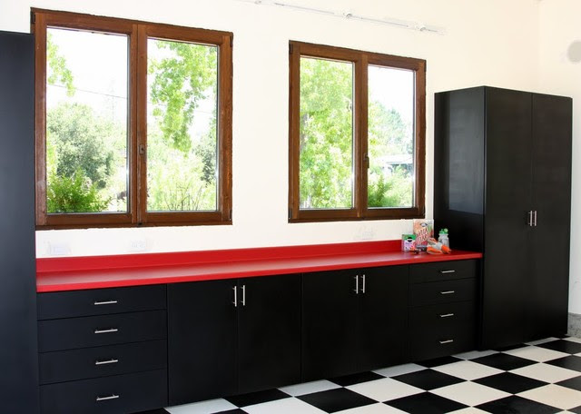 Custom Garage Cabinetry by Valet Custom Cabinets & Closets ...