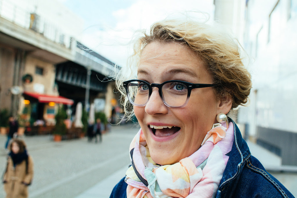Anna in Berlin im September 2013