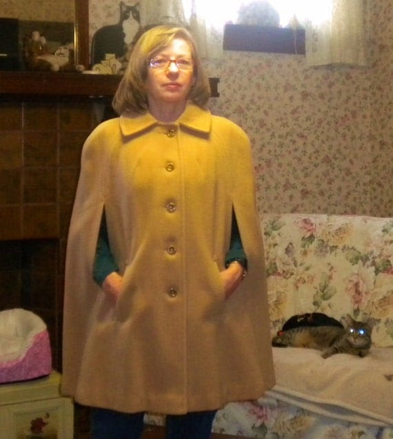 Mustard Wool Coat
