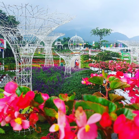 taman bunga terbesar di indonesia
