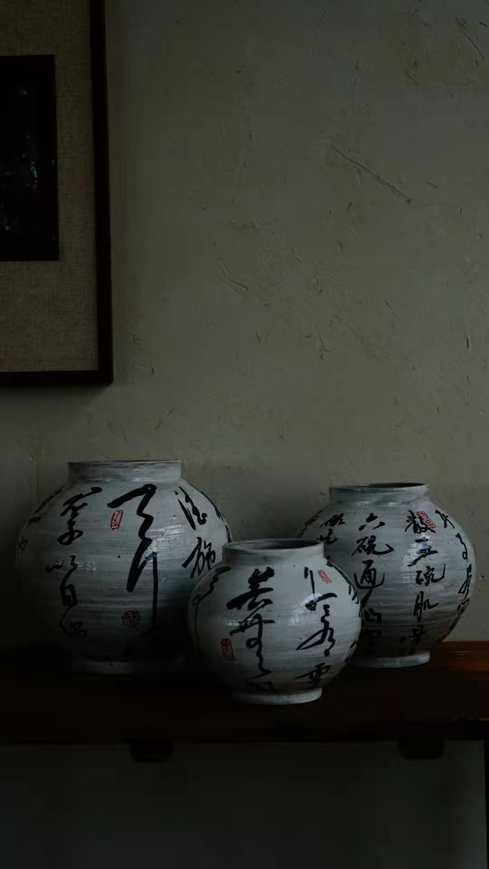 汉字款花器 第二自然