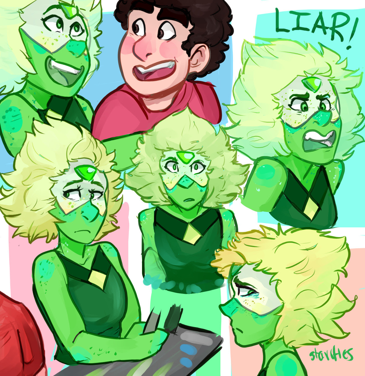 My love for Peridot has suddenly grown exponentially.