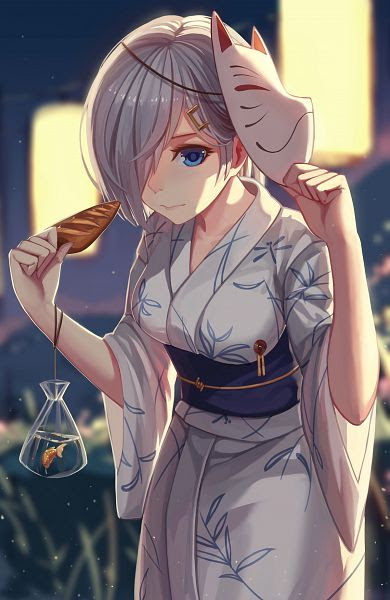 Stirring up student s interest. Cute Anime Girl With Fox Mask Wallpaper Hamakaze Kantai Collection Mobile Wallpaper #1921778