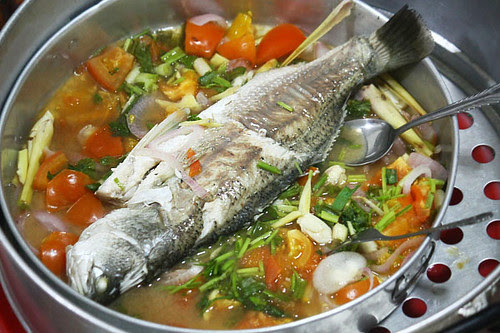 Ikan Siakap Kukus