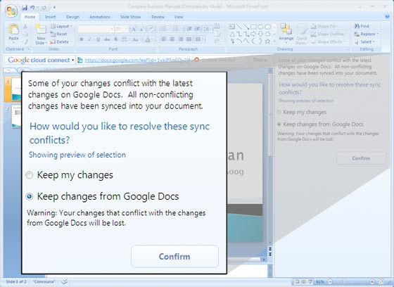 Google cloud connect