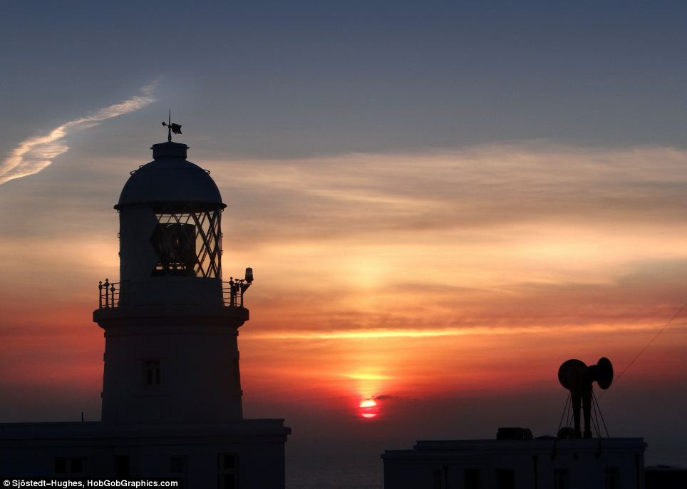 Beacon: Pendeen Lighthouse would have been a familiar sight to miners at Levant and then Geevor from the beginning of the 20th Century