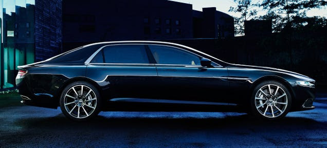 The New Aston Martin Lagonda: 550 Horses Of Pure V12 Sedan Sexiness