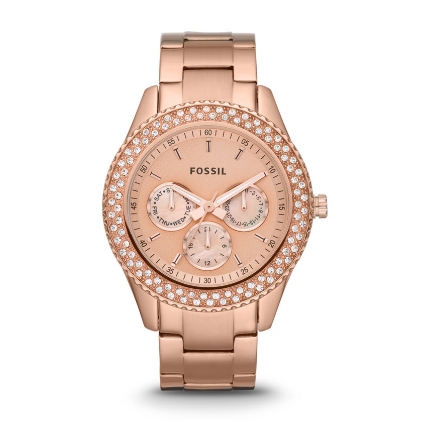 ES3003 - Stella Multifunction Stainless Steel Watch - Rose 94.99