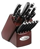More Cuisinart 14-Piece Triple Riveted Cherry Block Cutlery Set