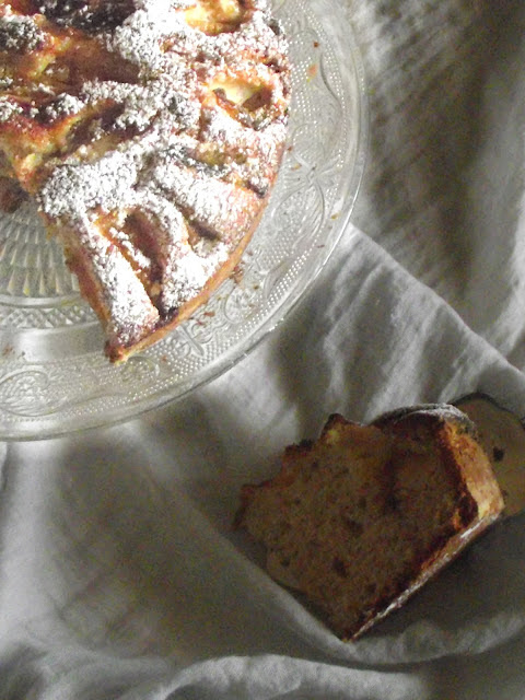 susine-prugne-cannella-farina-farina integrale-olio