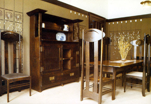 Dining Room, 78 South Park Avenue by Charles Rennie Mackintosh