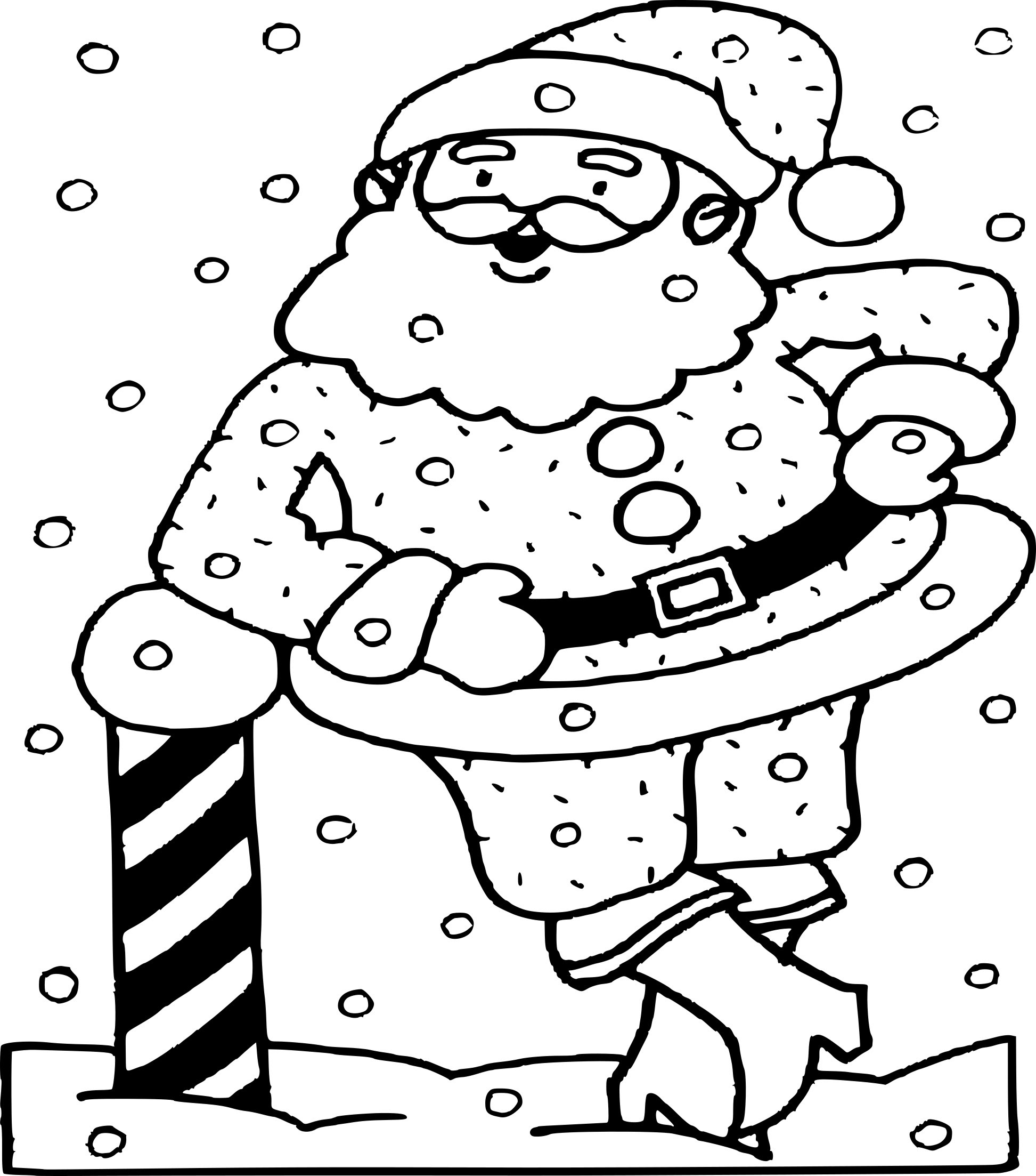 coloriageperenoeletlaneige