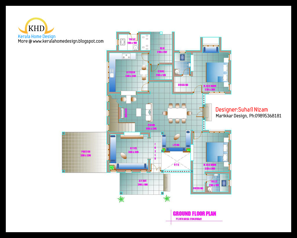 200 Square Meter House Floor Plan