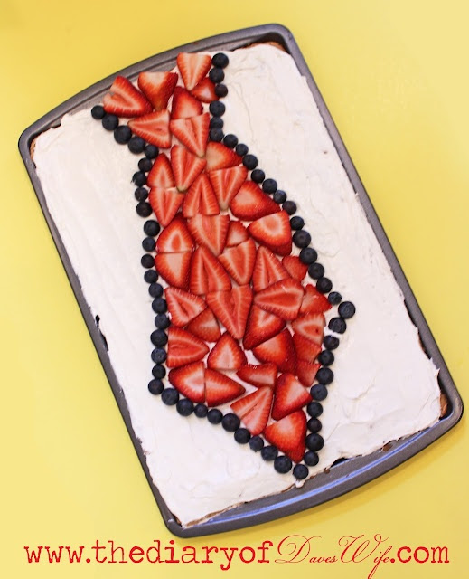 the Diary of DavesWife: Father's Day Fruit Pizza