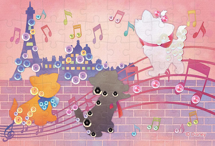 Epo 70 021 ディズニー Silhouette おしゃれキャット 70ピース エポック社 の商品詳細ページです 日本最大級のジグソーパズル通販専門店 ジグソークラブ