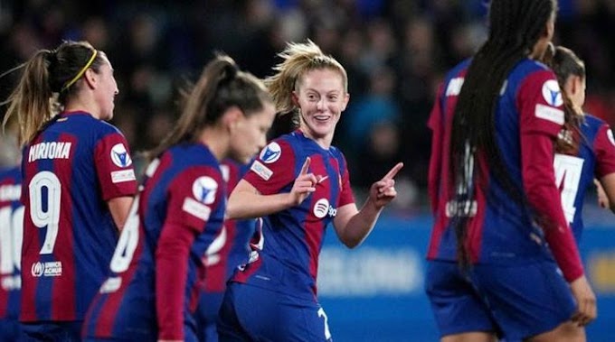 Barcelona's 7-0 win vs Rosengrad secures quarterfinal spot in Women Champions League