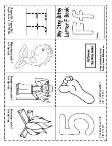 letter f worksheet for 1st grade preschool and kindergarten