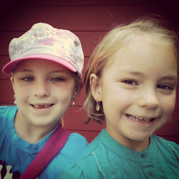 Big girl dangle earrings