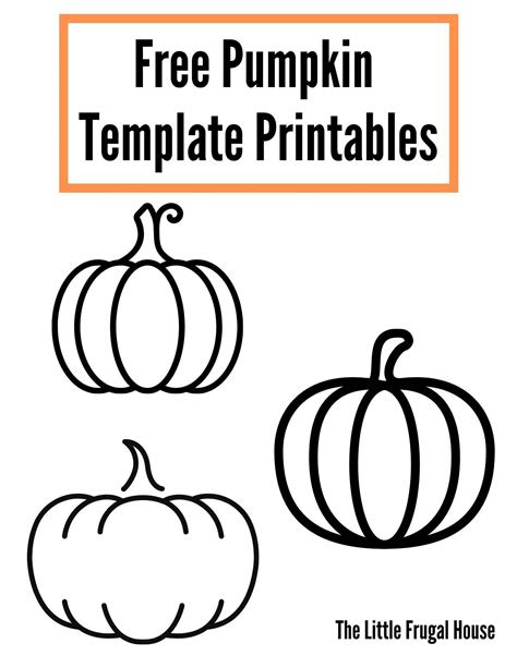  pumpkin template pdf