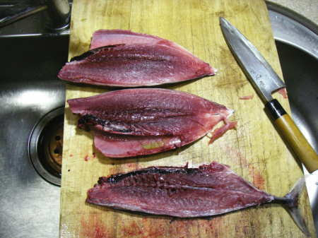 ソーダカツオ ヒラソウダカツオ の刺身 魚料理と簡単レシピ