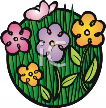 clip art butterflies. Flower Clipart
