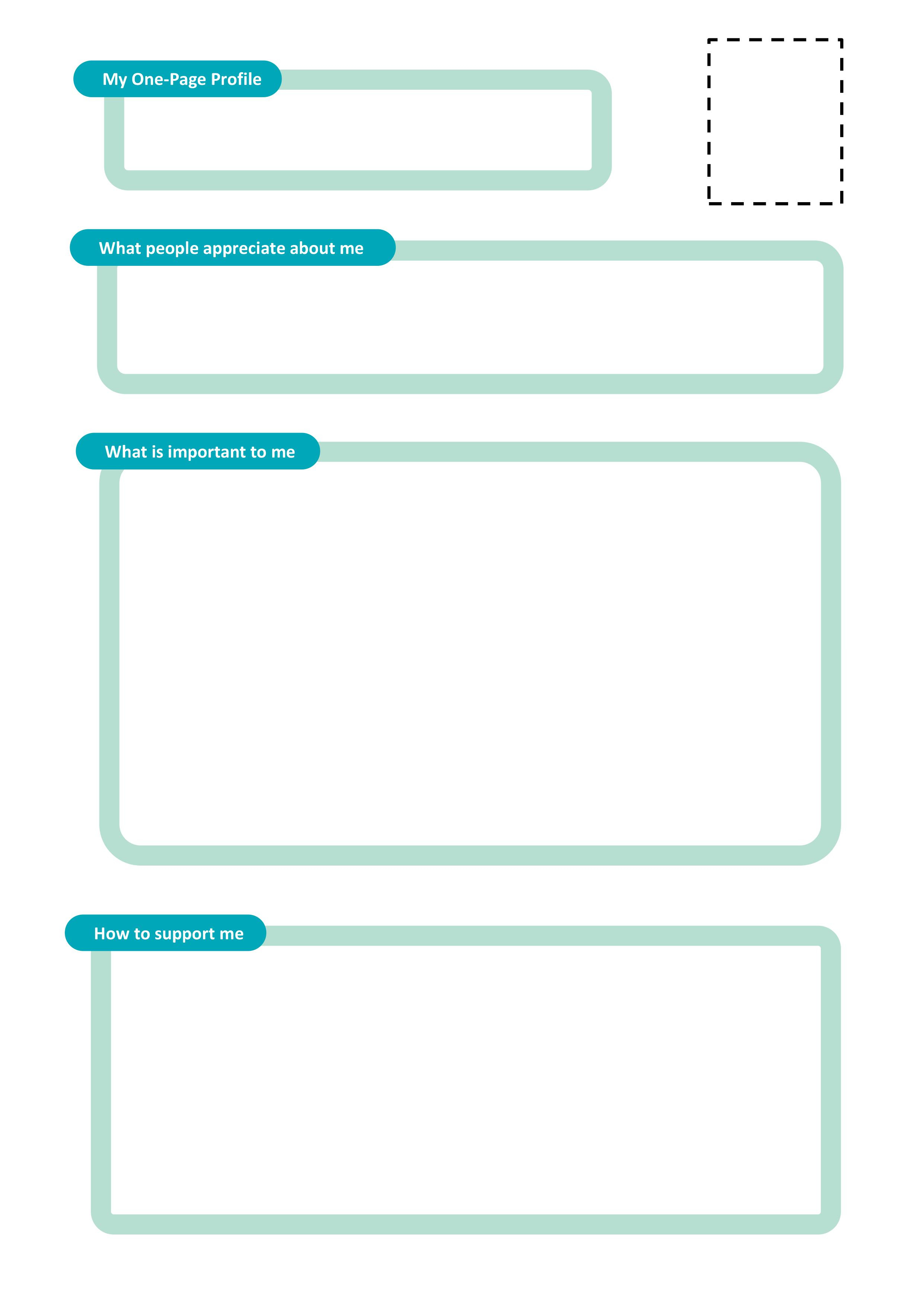 One-page profile templates - Helen Sanderson Associates