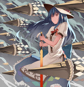 東方 比那名居天子 13 05 Pixiv年鑑 B