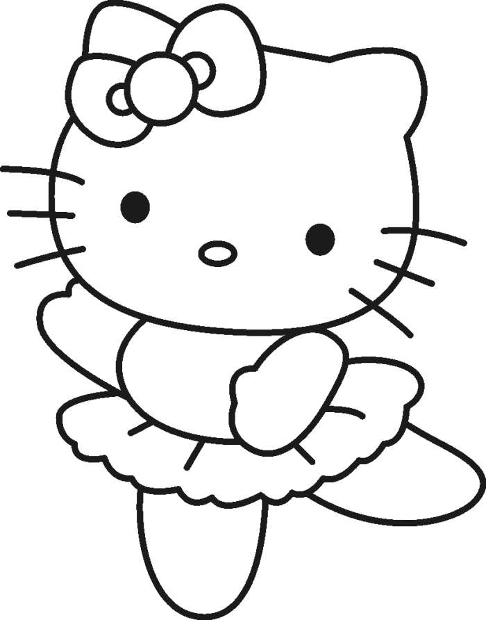 Free Hellokitty Hitam Putih Download Free Clip Art Free Clip Art On Clipart Library