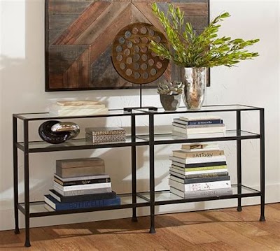 Interior Decorating With Pottery Barn Tanner Console Table