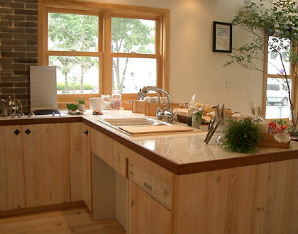 風水インテリアでお部屋の模様替え 北西 西北 のキッチンの風水インテリア