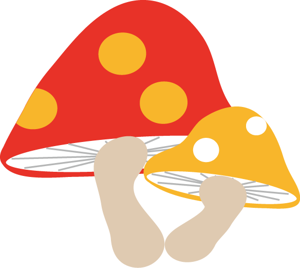 キノコのイラスト 秋のイラスト 無料イラスト フリー素材