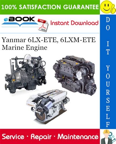 Download Yanmar 6lx Ete Engine Complete Workshop Repair Manual