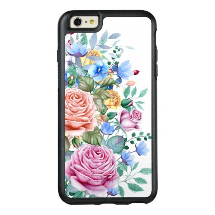 Colorful Flowers & Roses Bouquet Design OtterBox iPhone 6/6s Plus Case
