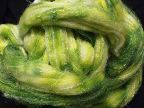 dyed some merino/bamboo/nylon