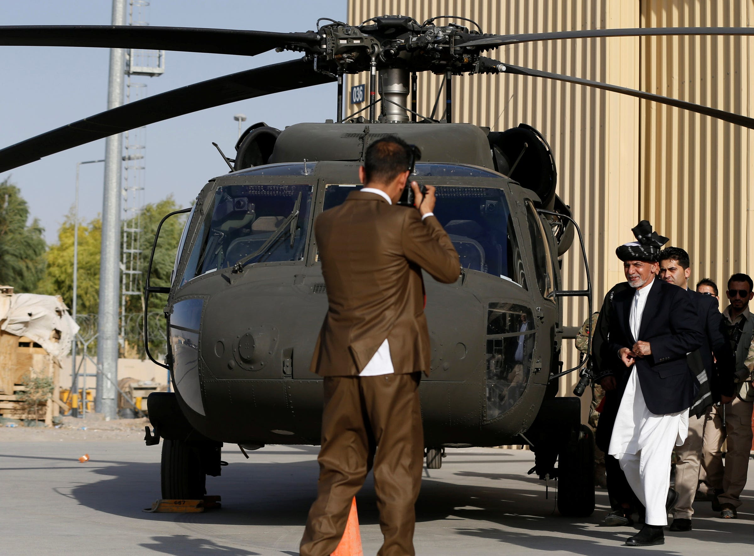 Afghanistan Ashraf Ghani Black Hawk helicopter