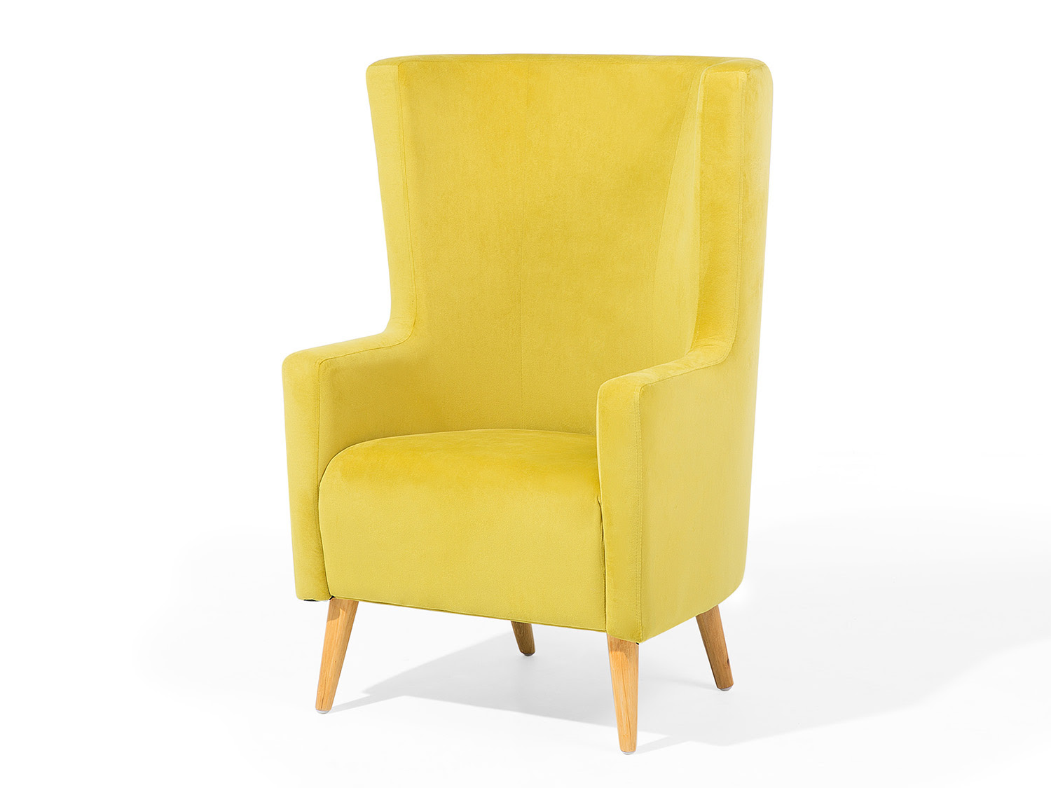 Sessel Gelb Ohrensessel Relaxsessel Schlafsessel Stühle Wohnzimmer Polyester | eBay