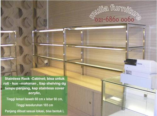 DINOMARKET PasarDino  Food rack bakery rack rak  roti rak  