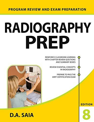 Radiography PREP (Program Review and Exam Preparation), 8th Edition (Lange)