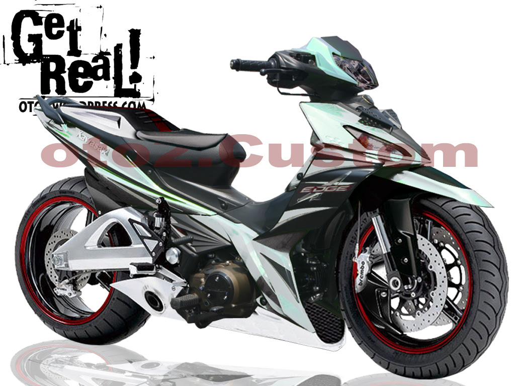 Modifikasi Motor Jupiter Z Ban Besar Modifikasimania