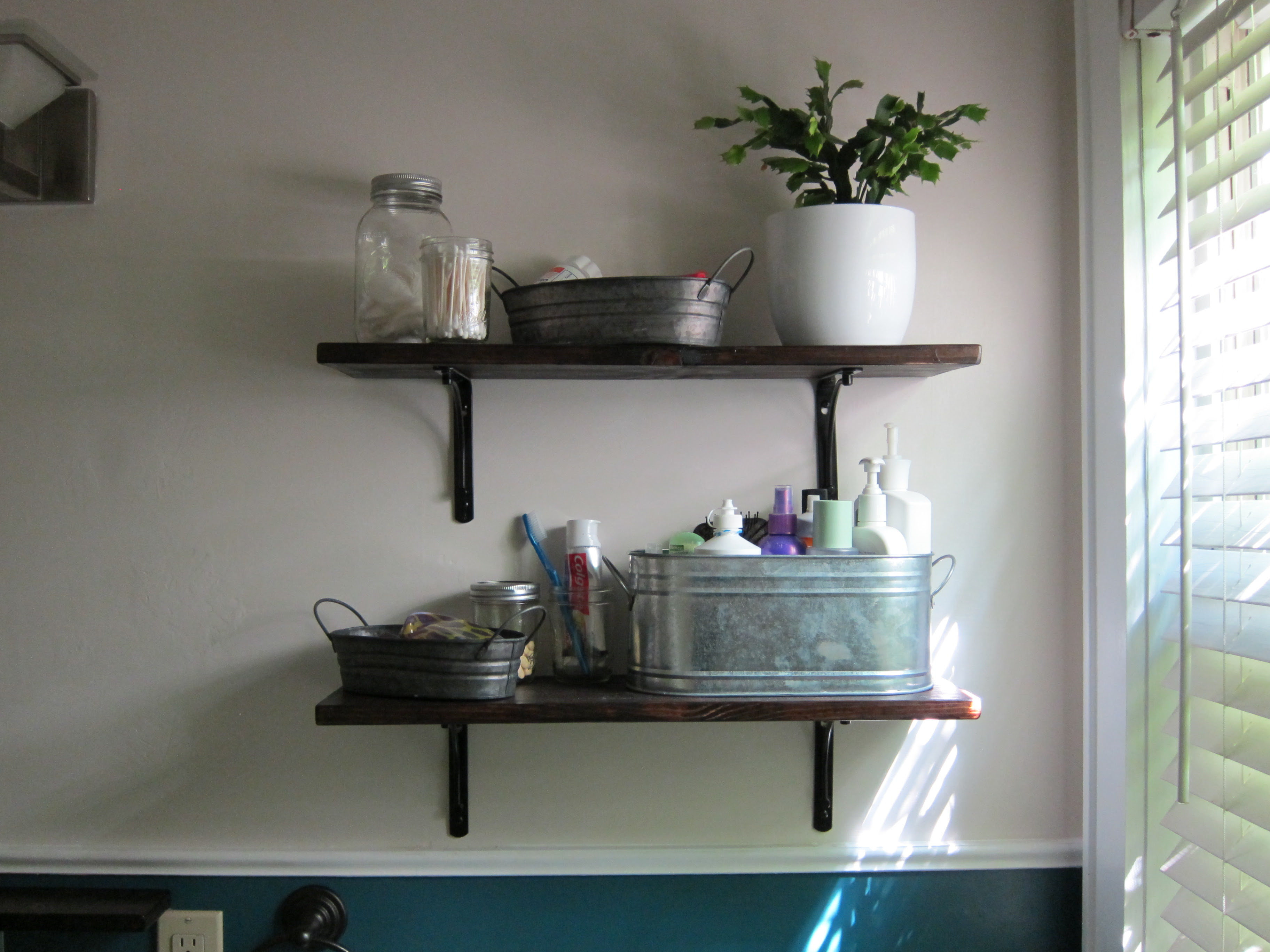 Image Result For Bathroom Shelf Decorating