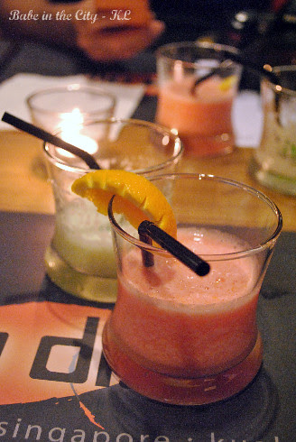 Mint Soursop Blast and Pladib Art - individual tasting portion
