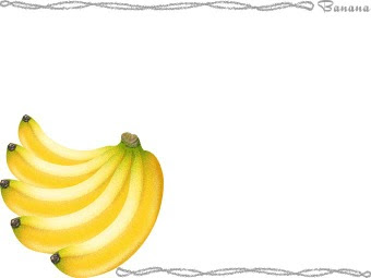 スマホ用ページ 甘蕉 バナナ のポストカード用イラスト 条件付フリー素材集