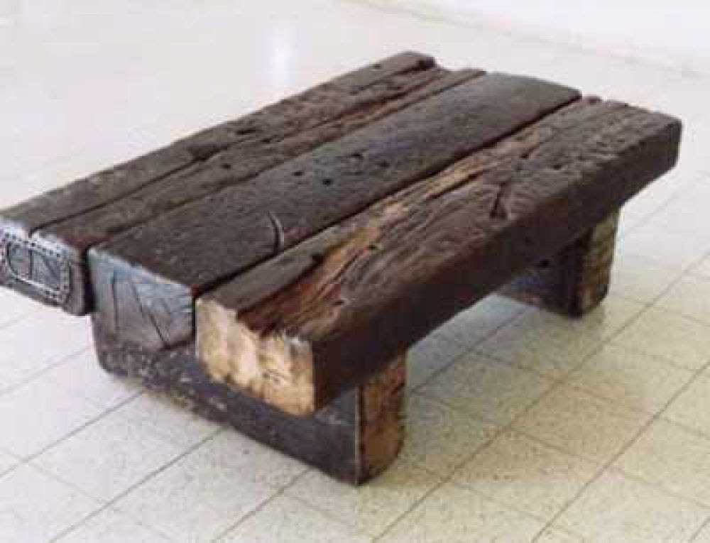 Israeli railway sleeper furniture