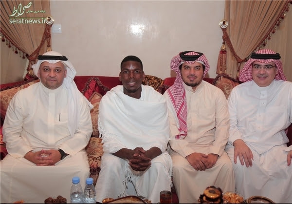 Image result for ‫پوگبا در حج‬‎