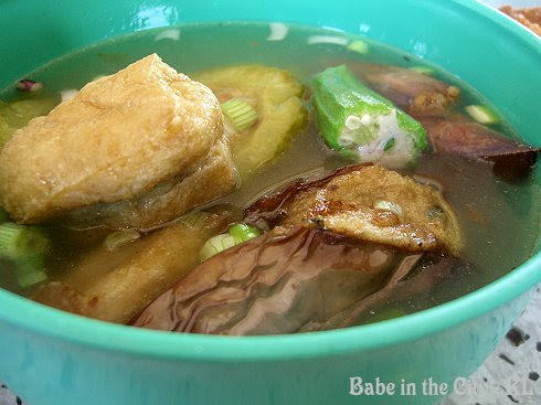 Leong Meng Fatt Hakka YTF - pieces in soup