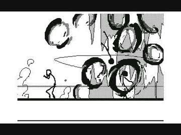 うごメモ 棒人間バトル を描いてみた01 Stick Fight 01 Nicozon