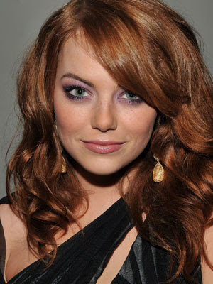 emma stone easy a hair. on the emma stone easy a