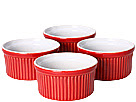 Emile Henry Stacking Ramekins in Cerise Red (Set of 4)