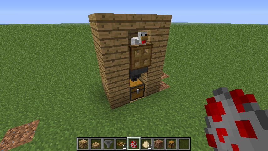 Ok, so this design automagically collects the eggs too :)